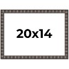 PosterPalooza | Deco Black Picture Frame - UV Acrylic, Backing Board, Hanging Hardware Included - 2 of 4