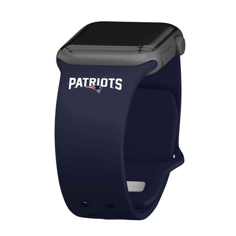 NFL New England Patriots Wordmark Apple Watch Band  
, 1 of 4