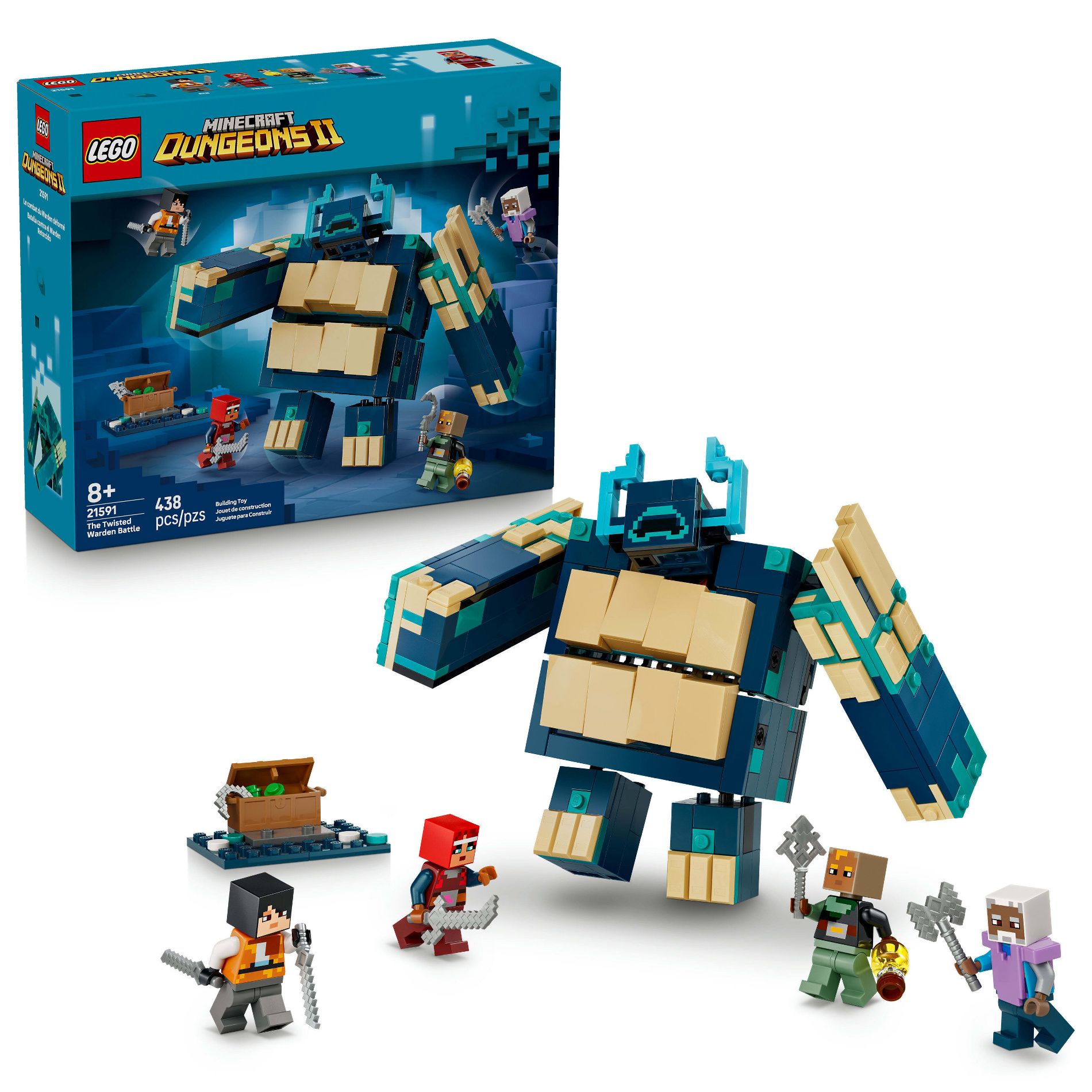 LEGO Minecraft The Twisted Warden Battle 21591
