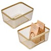 Metal Mesh Pantry Basket for Kitchen Storage - 2 of 4
