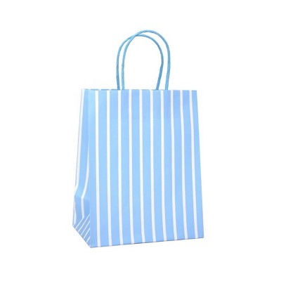 Spritz Cub Striped On Blue Gift Bag Target