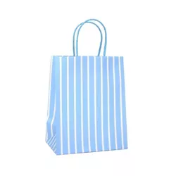 Cub Bag White Striped on Blue - Spritz™