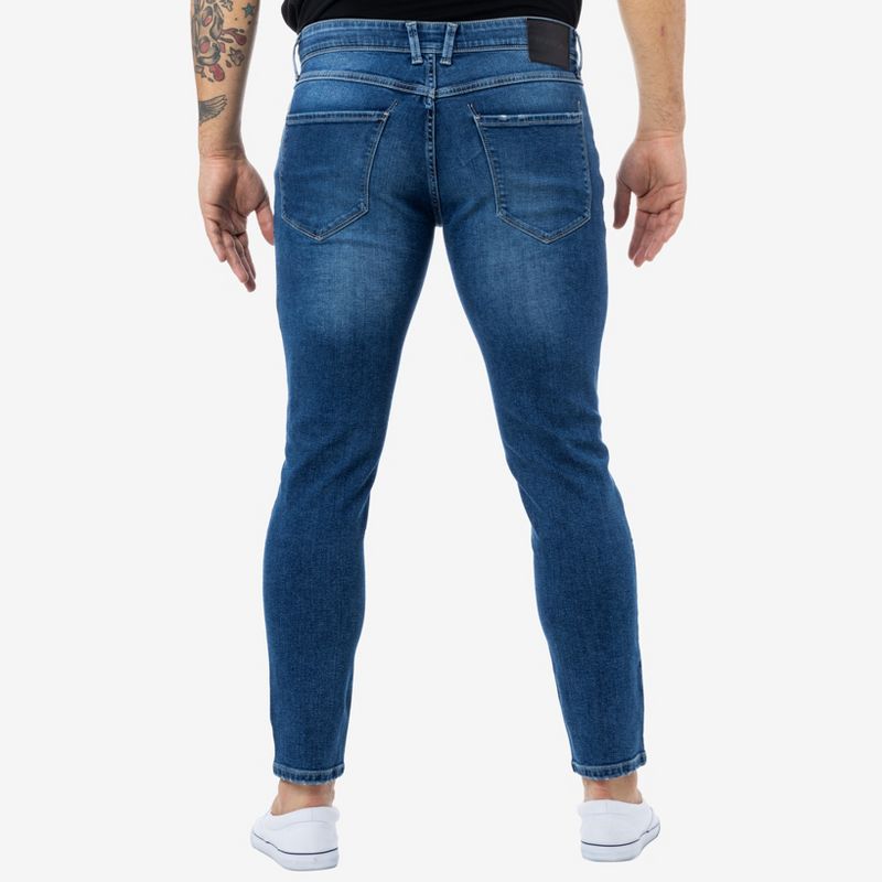 RAW X Men's Slim Fit 5 Pocket Stretch Jeans, 2 of 6