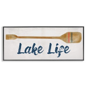 Stupell Industries Lake Life Boat Oar, 30" x 13" - 1 of 4