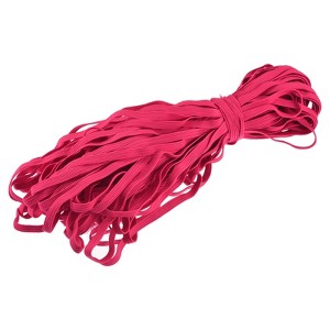 Unique Bargains Flat Elastic Band for Sewing Braided Stretch Strap Cord Rope for Wigs Craft DIY - 1 of 3