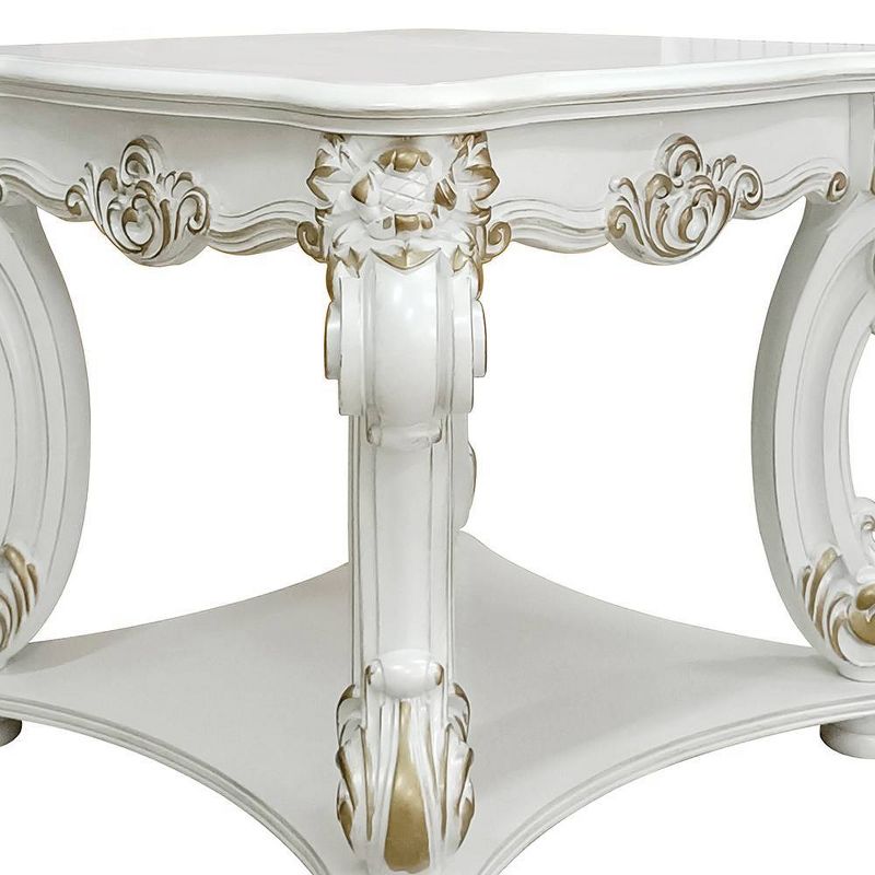 Vendome 31&#34; Accent Tables Antique Pearl - Acme Furniture, 6 of 10