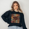 Simply Sage Market Women's Graphic Sweatshirt Gobble Turkey - 3 of 3