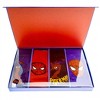 Mens Spider-man 4-Pair Crew Socks Lenticular Box Set - 2 of 4