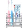 Swtroom Stainless Steel Bathroom Toothbrush Holder Toothpaste Holder - 3 of 4