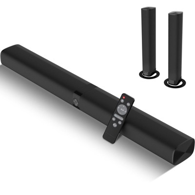 MOVSSOU 2 in 1  Separable Bluetooth TV Soundbar Home Audio 
 with Arc/Optical/AUX Connect