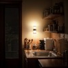 DORESshop 1W Integrated LED Plug-In Night Light, Black 3000K, Transparent Cylinder with Frosted Shade, Up & Down Beam, 2-Pack - 3 of 4
