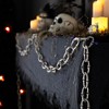 Northlight Bone-Like Chainlink Halloween Decoration - 12' - 2 of 4