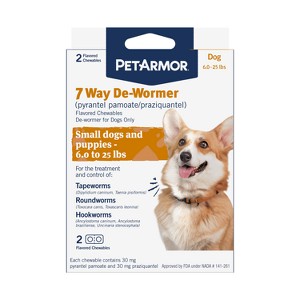 PetArmor 7-Way Deworm Dog Insect Treatment for Dogs - 1 of 4