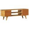 vidaXL TV Stand 43.3"x13.8"x15.7" Solid Wood Mango - 3 of 4