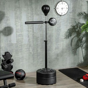 Resenkos Freestanding Boxing Bag - Reaction Bar, Suction Cup Base & Adjustable Height, - 1 of 4