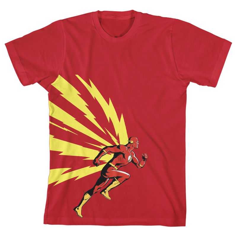 The Flash Supersonic Speed Youth Red Graphic Tee-, 1 of 2