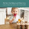 Baby Popsicle Mold, Baby Teething Popsicle Mold Silicone, 6-Cavity Infant & Toddler Ice Pop Molds, Baby Popsicle Teether, BPA-Free, Dishwasher Safe - 2 of 4