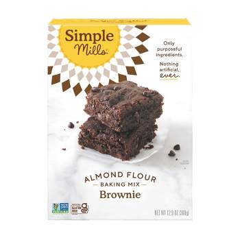 Simple Mills Gluten Free Brownie Almond Flour Baking Mix - 12.9oz