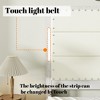 Queen Size Platform Bed with Upholstered Headboard and 4 Storage Drawers - 4 of 4