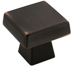 Amerock Blackrock Square Cabinet or Furniture Knob - 1 of 4