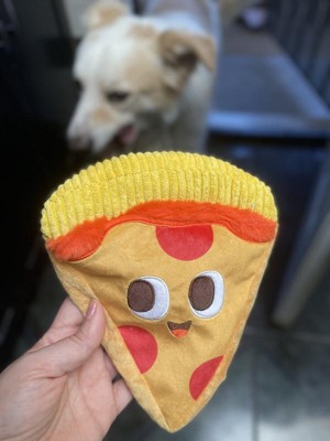 Bark Pizza Face Delivery Bag Dog Toy Target