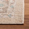 Windsor WDS327 Power Loomed Area Rug - Ivory/Brown - 3'x8' - Safavieh. - 3 of 4