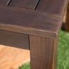 Manila Rectangle Acacia Wood Dining Table Dark Brown - Christopher Knight Home: Weather-Resistant, Seats 6 - image 3 of 4