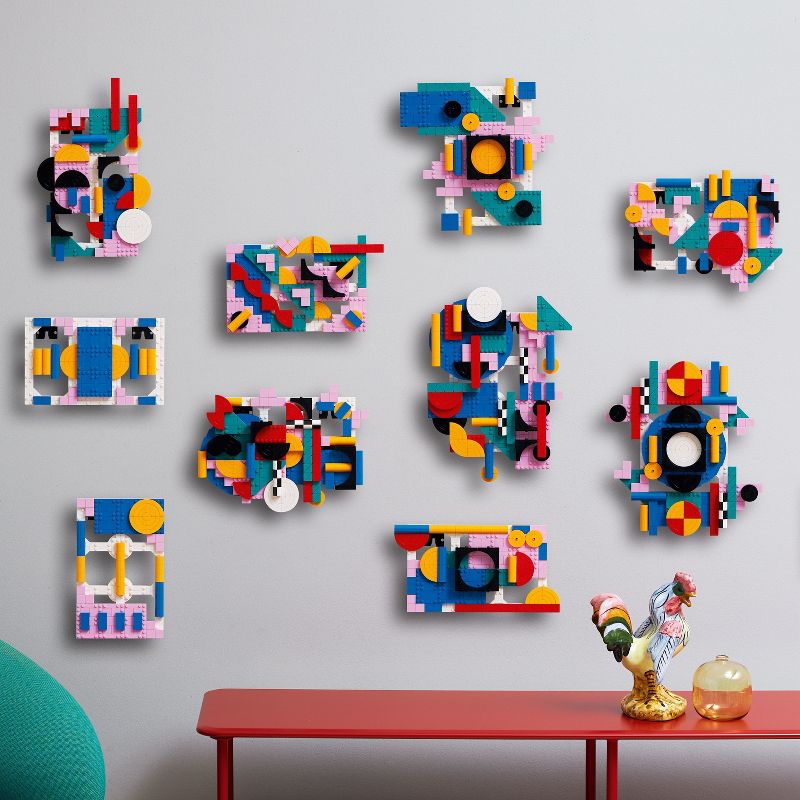 LEGO Art Modern Art Abstract Wall Art Building Kit 31210, 5 of 8