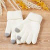 Hadley Wren Bailey Knit Gloves - Cream - 2 of 4