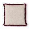 Park Hill Collection Mountain Road Appliqued Cotton Pillow - 3 of 3