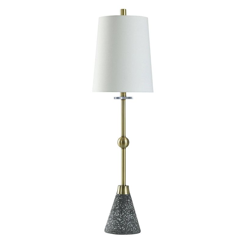 Terrazzo Table Lamp Gold - StyleCraft, 5 of 6