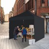 Commercial Canopy Tent with 4 Removable Sidewalls, 10x10 Pop Up Canopy Tent - 2 of 4