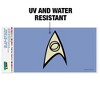 Star Trek Science Shield Automotive Bumper Sticker - 2 of 4