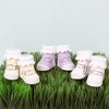 Pavilion Gift Company - Soft Lavender Kitty - 0-3 Months Socks - Socks - 3 of 4