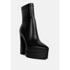 Dextra High Platform Ankle Boots - 2 of 4