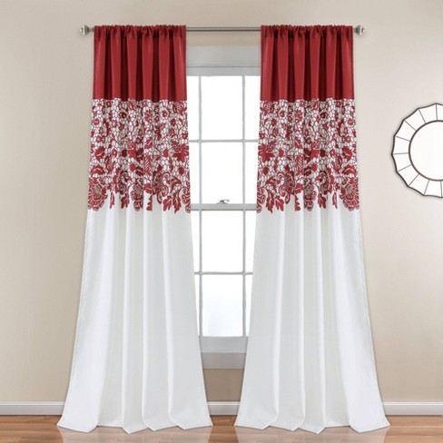 Bayview Window Curtain Set, Lush Decor