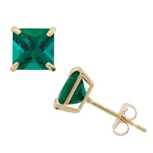Designs By Gioelli 10K Gold Gemstone Stud Earrings - 1 of 2