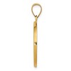 Black Bow Jewelry 14k Yellow Gold Hollow St. Benedict Reversible Medal, 22mm (7/8 In) - 2 of 4