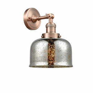 Bell - 1 Light Wall Sconce In Industrial Style-12 Inches Tall and 8 Inches Wide - 1 of 1