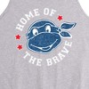 Men's - Teenage Mutant Ninja Turtles - Born Raised USA Graphic Tank Top - 2 of 2