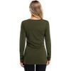 Clearlove Womens Maternity Shirt Fall Long Sleeve Crew Neck T-Shirts Pregnancy Clothes Side Ruched Tunic Tops - 4 of 4