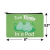 Two Peeps In A Pod Makeup Cosmetic Bag Organizer Pouch - 4 of 4