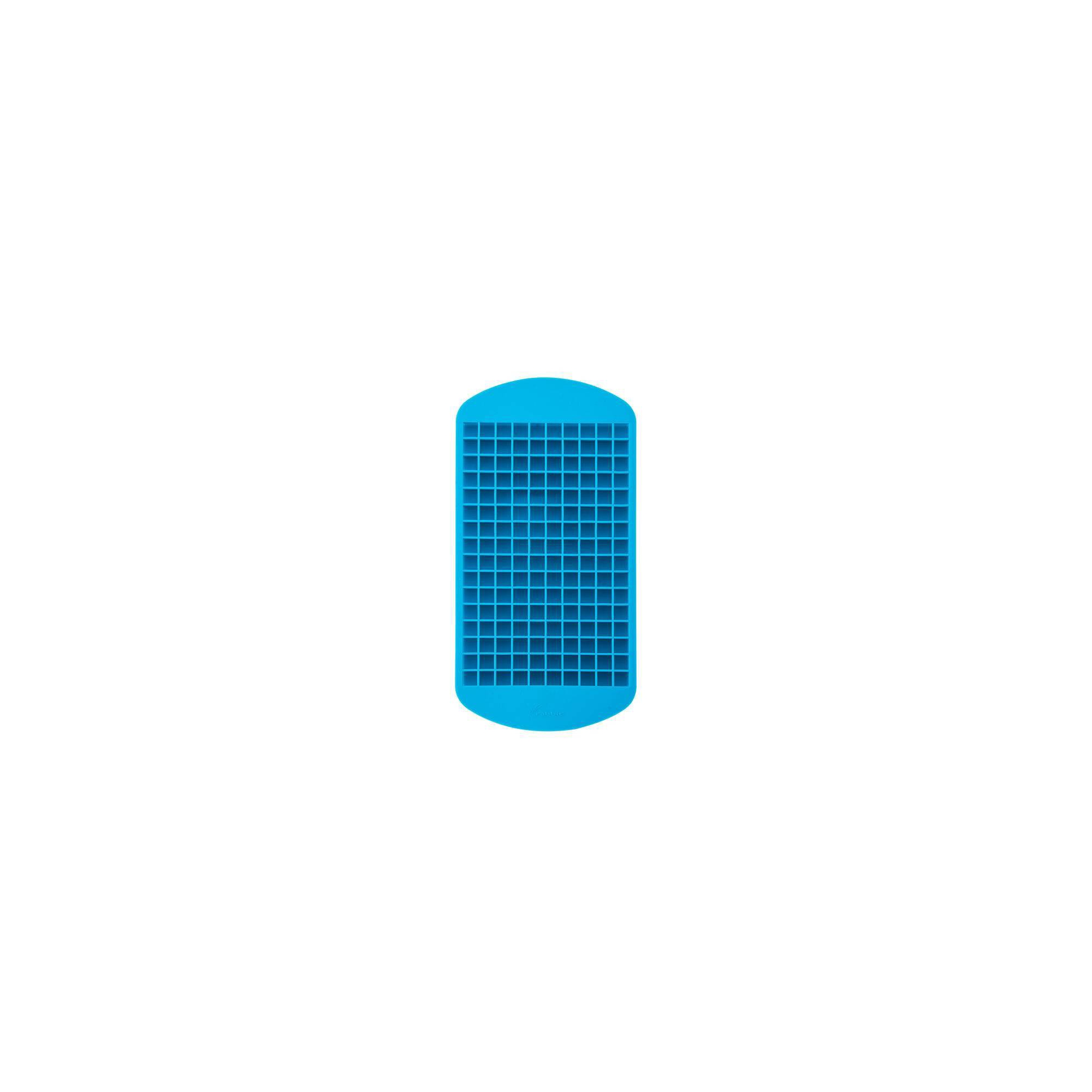Houdini Crushed Ice Tray - Blue: Silicone Ice Mold, 160 Cavities, Reusable, Dishwasher-Safe, Nugget Ice Maker