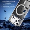 Entronix [Magnetic] Case Compatible with iPhone 17 Pro Max – [Glossy] Color Back with Camera Frame Stand - 3 of 4