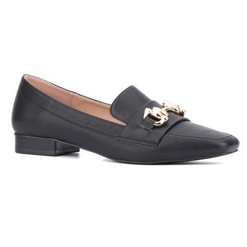 New York & Company Women's Damara Loafer Dress Shoe - 9, Black : Target