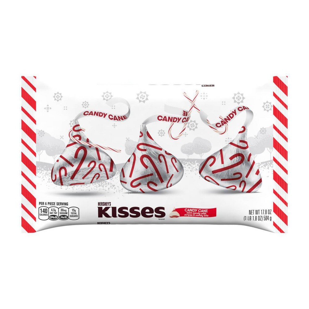 Upc 034000121434 Hershey S Kisses Holiday Candy Cane Value Bag