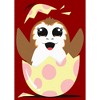 Women's Star Wars Happy Easter Egg Porg Style T-Shirt - 2 of 4