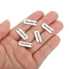 Unique Bargains Vintage Metal DIY Jewelry Making Mini Word Pendant 20 Pcs - 4 of 4