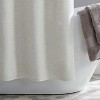 LunaLulinlk Crochet Shower Curtain Beige, Polyester, Recycled Poly,Linen, 72"x 72" 1pc - 3 of 4
