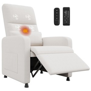 GustoWave Power Recliner Chair with Massage and Heat, Overstuffed Tall Back, Padded Seat, Home Theater Seating for Living Room - 1 of 4